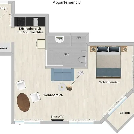 Apartment Am Theater *