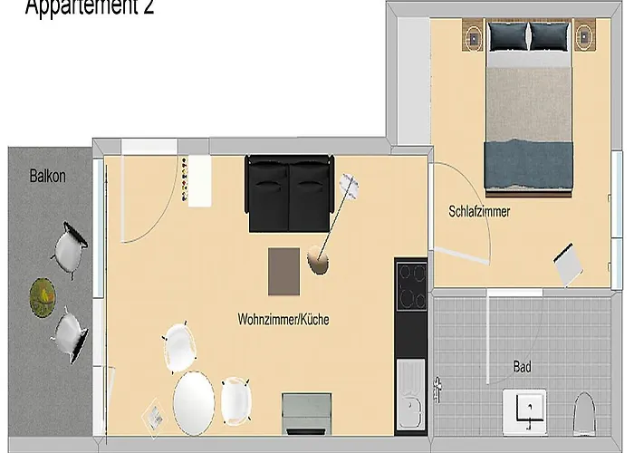 Am Theater Lejlighed